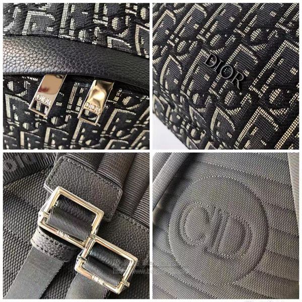 Dior包 迪奧雙肩包 迪奧9039 進口老花布料雙肩背包 男女同款  Dyd1255